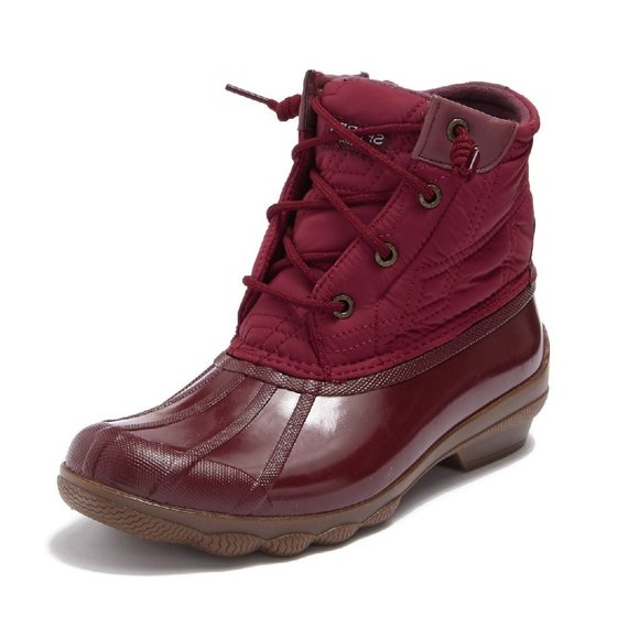 syren gulf quilted nylon duck boot